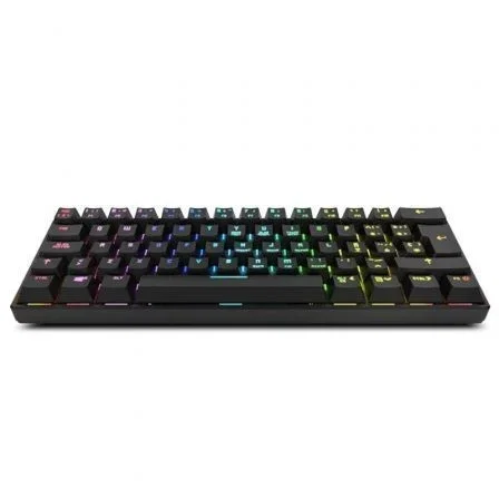 Krom Kluster Teclado Gaming Mecánico 60% RGB Bluetooth/USB Krom Kluster Teclado Gaming Mecánico 60% RGB Bluetooth/USB